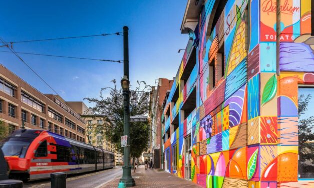 Check out downtown Houston’s newest, fruit and veggie-oriented mural