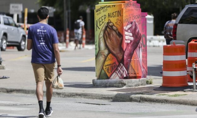 Austin public art project making more beautiful boxes