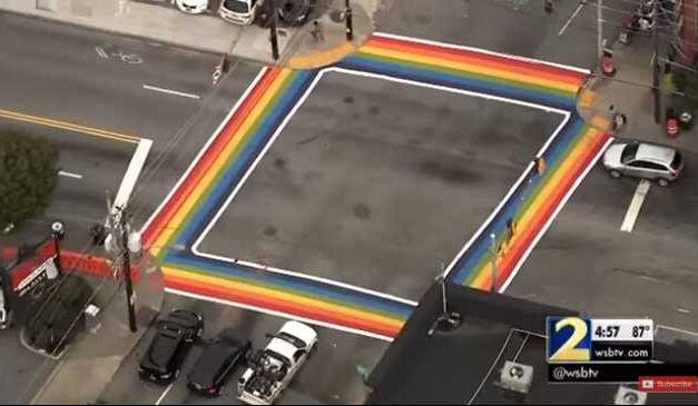 Cities Across America Creating Rainbow Crosswalks to Celebrate ‘LGBTQ Pride’